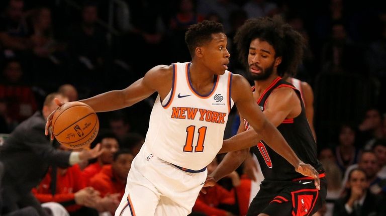 Frank Ntilikina gets his first start of the