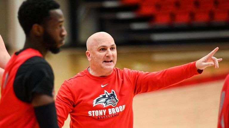 Stony Brook University men's basketball new coach Geno