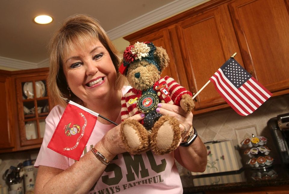 Joyce Knipper, the mother of U.S. Marine Cpl.