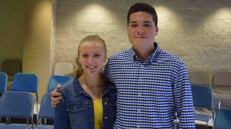 Alexandra Woroniecka and Greyson Nekrutman of Ward Melville