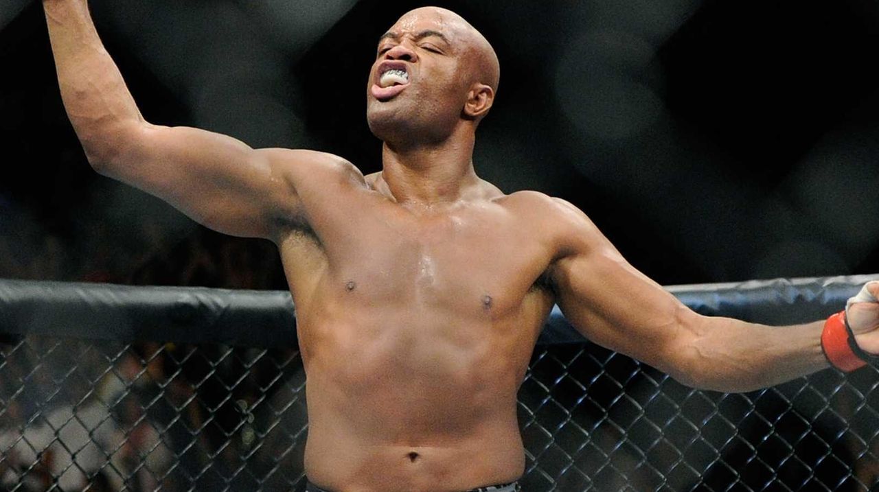 Anderson Silva Returns At Ufc 183 With His Broken Leg Healed Newsday