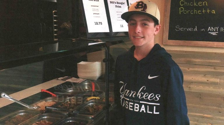 Kidsday reporter Andrew Galligan of Garden City at