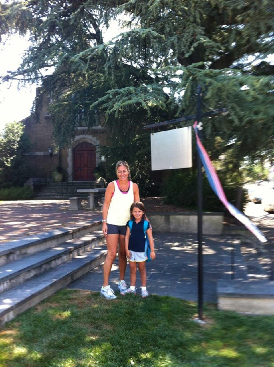 Jane McConnachie and her 6-year-old daughter Kate in