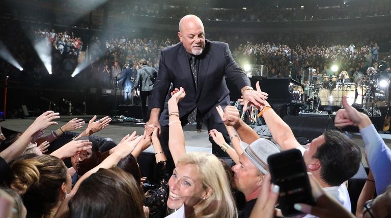 Billy Joel performs at Madison Square Garden on