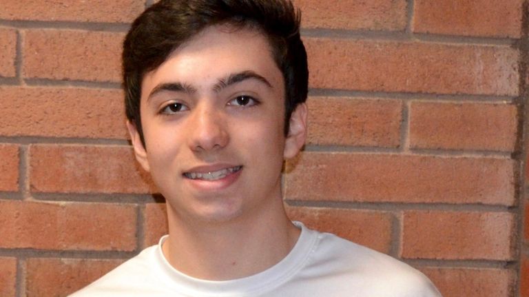 James Parco, a junior at Lynbrook High School,