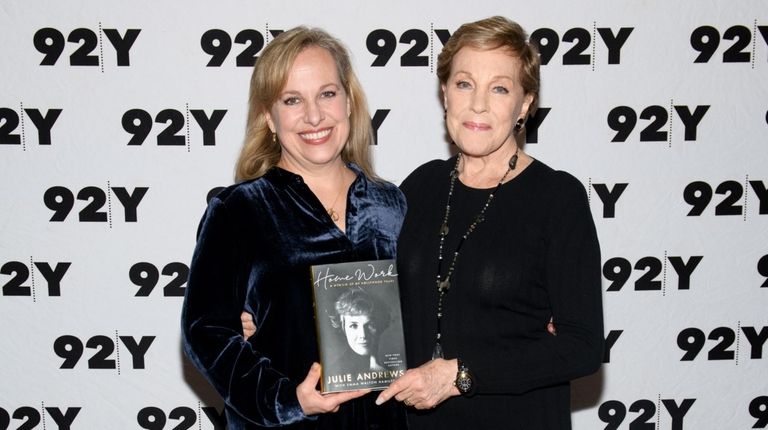 Emma Walton Hamilton and her mom, Julie Andrews,