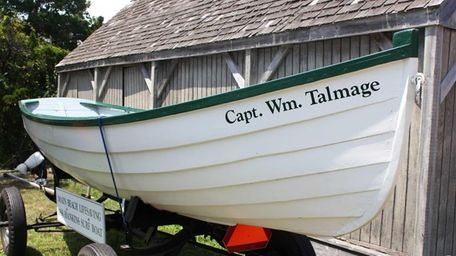The Capt. Wm. Talmage is on display at