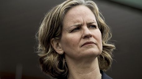 Nassau County Executive Laura Curran faces an override