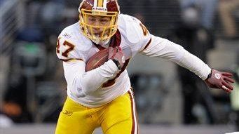 GIANTS AT REDSKINS Redskins tight end Chris Cooley