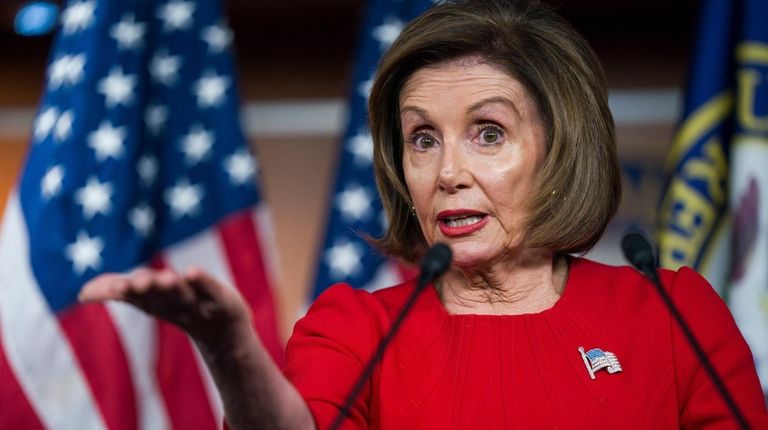 House Speaker Nancy Pelosi on Thursday.