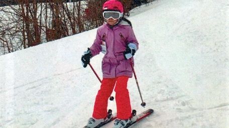 Kidsday reporter Megan Ro on the slopes.