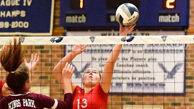 Sophia Jackson of South Side gets her hands