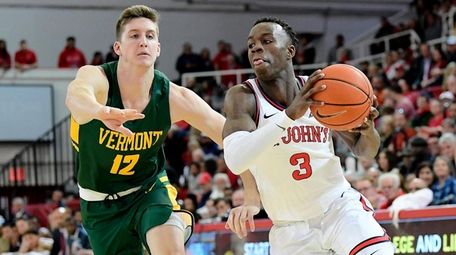 Rasheem Dunn #3 of the St. John's Red