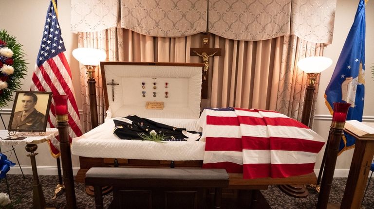 A wake for John F. McTigue, an U.S.