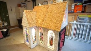 Joe Jareck of Ridge created a Christmas church