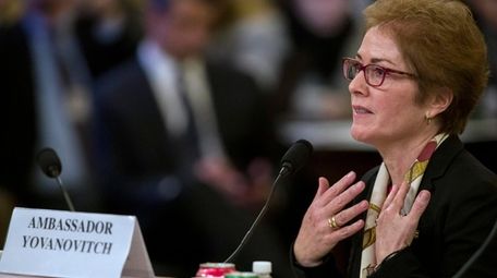 Former U.S. Ambassador to Ukraine Marie Yovanovitch testifies