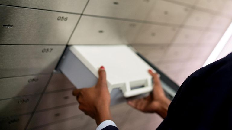 Make sure to check your safety deposit box