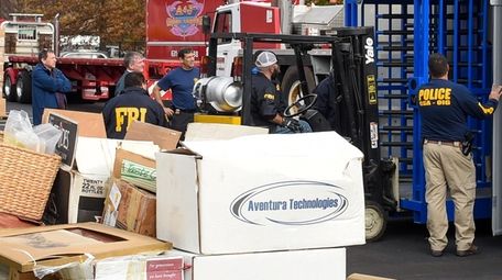 Multiple federal agencies conduct a raid on Aventura