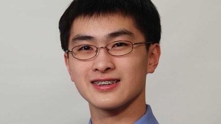 Christopher Yao, 15, who started his junior year