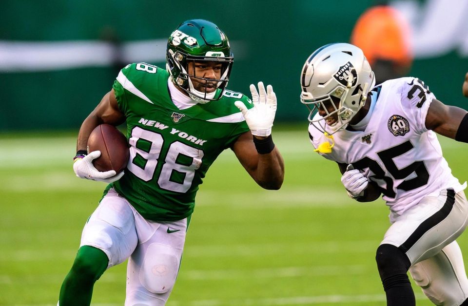 New York Jets running back Ty Montgomery (88)
