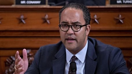 Representative Will Hurd, a Republican from Texas, questions
