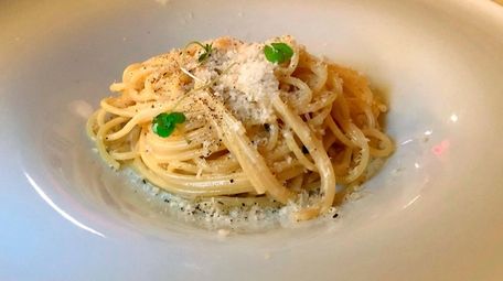 Cacio e pepe is among the Italian specialties