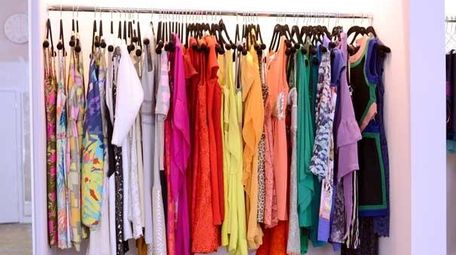 Rent the Runway's showroom