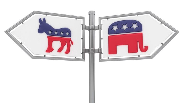 Democrats and Republicans and the 2016 presidential cycle...iStock