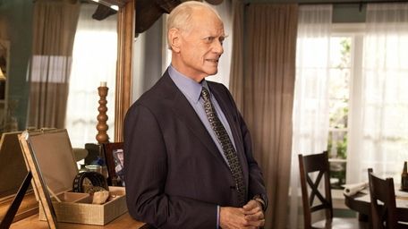Actor Larry Hagman as J.R. Ewing in “Revelations,”
