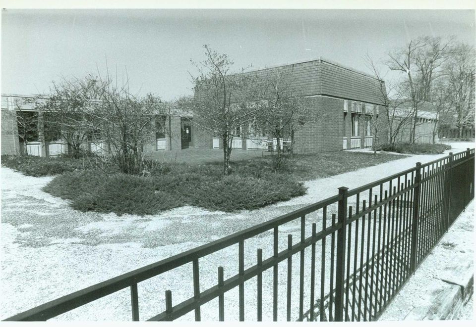 Then: Patients in the Buckman Rehabilitation Center, also
