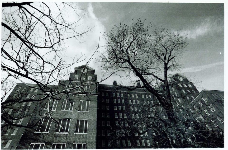 Then: Building 93 appears ominous as it stood