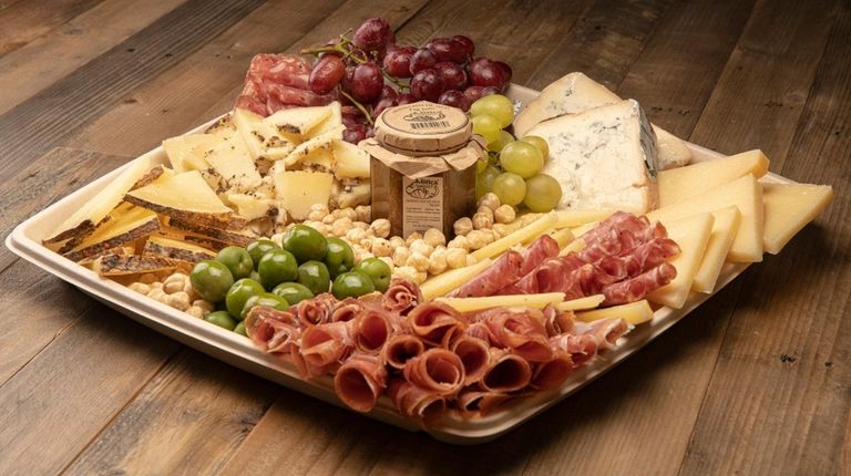 An antipasto platter from Sansone Market in Garden