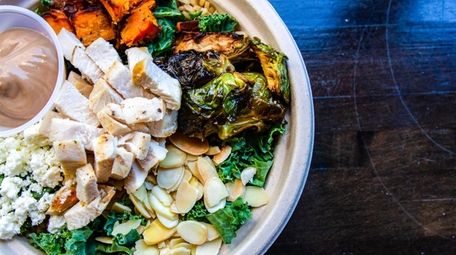 Bango Bowls' Harvest salad, which is part of