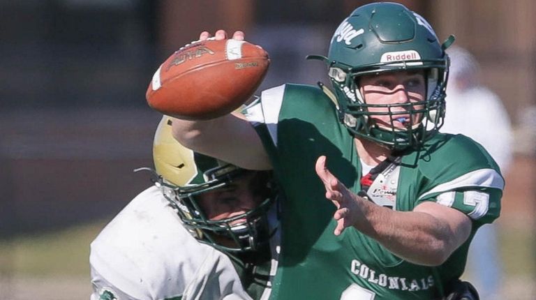 Longwood senior Michael Loughran sacks Floyd QB Thomas