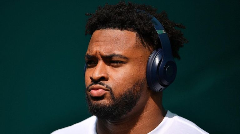 Jets safety Jamal Adams takes the field for