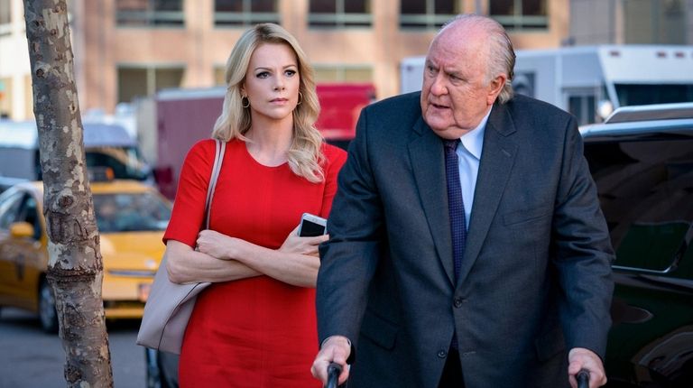 Charlize Theron as Megyn Kelly and John Lithgow