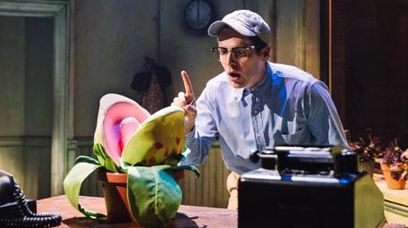 horrors theater album drops cast newsday groff knows jonathan talking plants