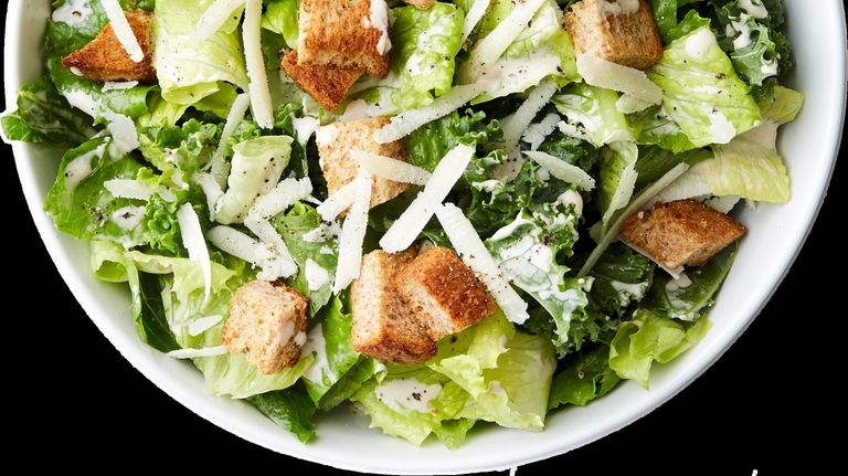 The kale Caesar salad at Chopt, which opened