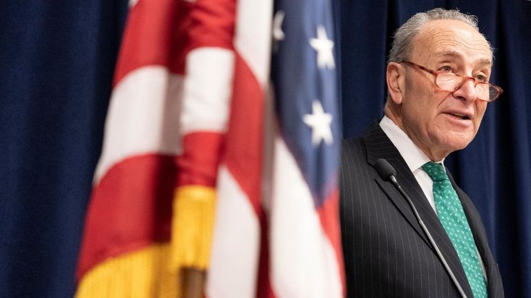 Sen. Chuck Schumer said Long Islanders get tens
