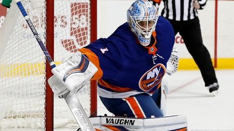 Thomas Greiss of the New York Islanders