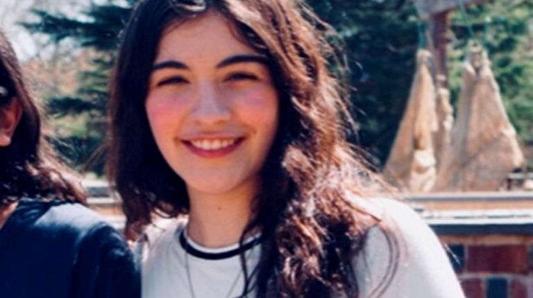 Julia Manolios, a freshman at Floral Park Memorial