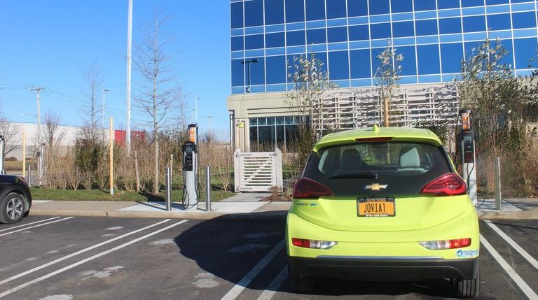 Jovia Financial Credit Union has installed car charging