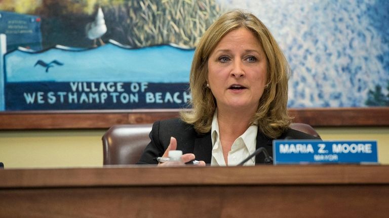 Westhampton Beach Mayor Maria Moore said the sewer