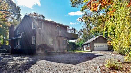 The home sits on a 1.1 acre lot,