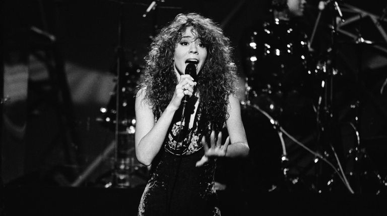 Mariah Carey performs on "The Tonight Show
