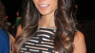 Actress Jordana Brewster wears Naeem Khan at the