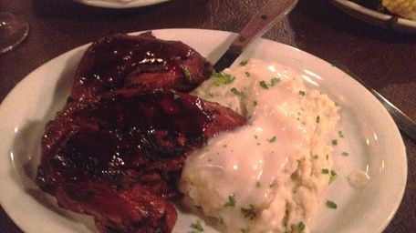 This is the barbecued chicken at R.S. Jones