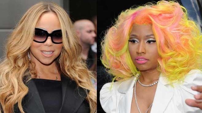 Mariah Carey and Nicki Minaj
