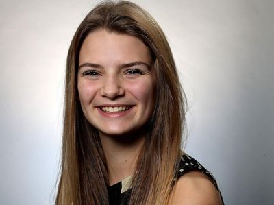Kennadie Hallum of Sachem North poses for a
