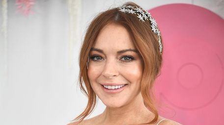 Lindsay Lohan attends the Network 10 marquee event